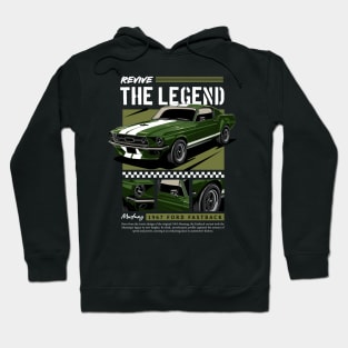 Revive The Legend 1967 Mustang Hoodie